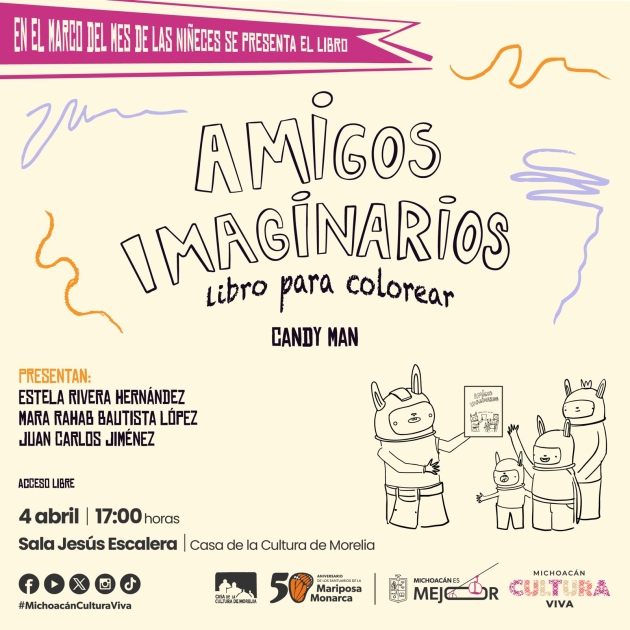 Descubre, juega y crea con los amigos imaginarios de la artista Candy Man 