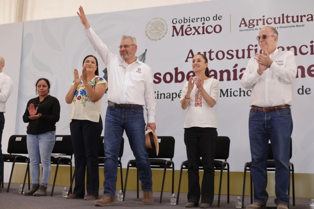 Celebra Ramírez Bedolla arranque en Michoacán de programa Cosechando  Soberanía encabezado por la Presidenta Sheinbaum 