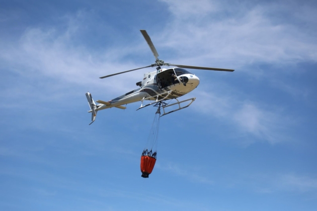 SSP ha realizado más de 103 horas de vuelo para combatir incendios 