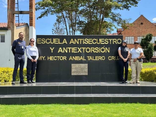 FGE Michoacán refuerza su estrategia antisecuestro con capacitación en Colombia 