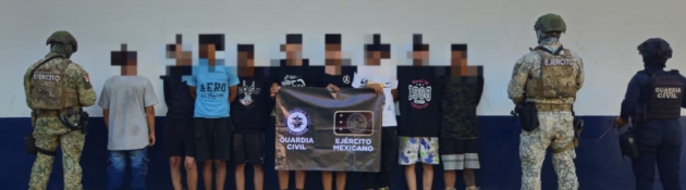 Cae célula del CJNG con integrantes venezolanos en Apatzingán 