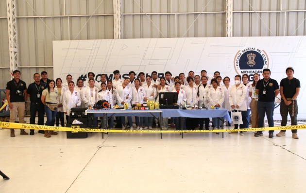 Estudiantes del CESCIJUC refuerzan sus conocimientos tras realizar visita a la Fiscalía General de Michoacán