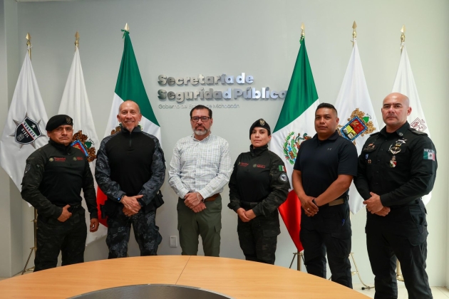 Michoacán capacita equipos antiexplosivos para la seguridad del Mundial de Fútbol 2026 