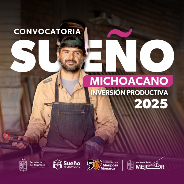 Gobierno del Estado lanza programa Sueño Michoacano, para emprendedores migrantes 