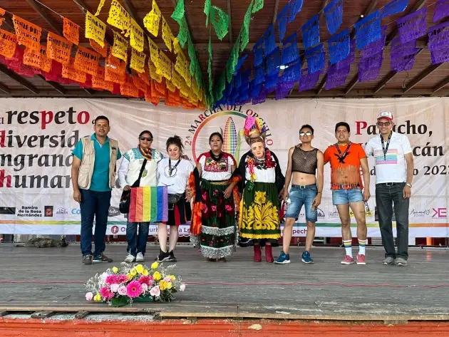 Nos alistamos para la Cuarta Marcha del Orgullo Purhépecha en junio, mes del orgullo LGBTIQ+ : Senadora Celeste Ascencio