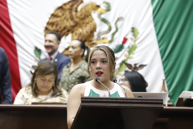 La Dip. Xóchitl Ruiz propone crear Ley para atender crisis de desplazamiento forzado en Michoacán 