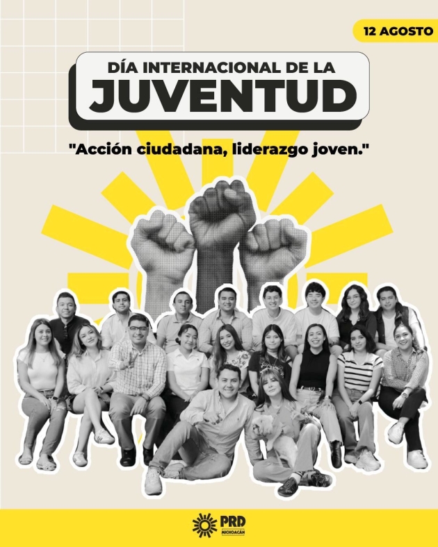 La juventud perredista será protagonista en 2027, adelantó Octavio Ocampo 