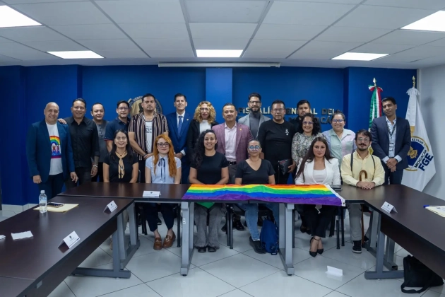 Traza FGE ruta de trabajo  y colaboración con colectivas LGBTQ+ 