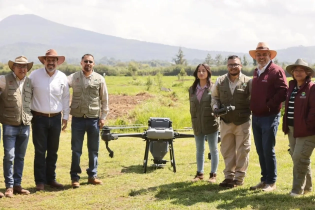 Reforestación con drones supera meta de 250 mil semillas sembradas: Ramírez  Bedolla 