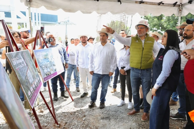 Supervisa Bedolla construcción del nuevo DIF Uruapan; registra avance del 55 % 