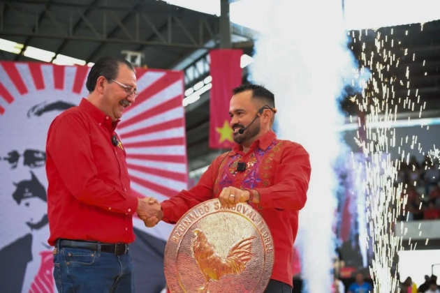 Morelia se pinta de rojo: Hugo Rangel y Reginaldo Sandoval consolidan la fuerza del PT 