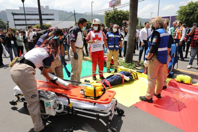 Michoacán fortalece su capacidad de respuesta con el Simulacro Nacional 2025 