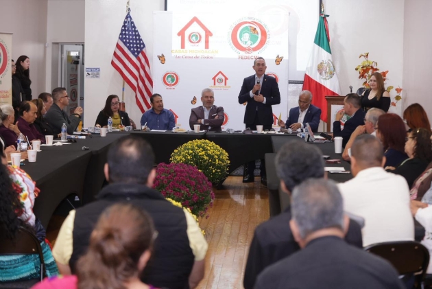 Ramírez Bedolla escucha a migrantes y acuerda Acciones de Coordinación Bilateral 