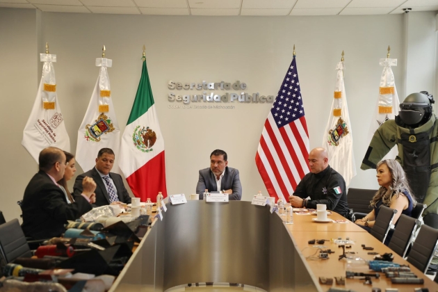 SSP fortalece lazos de cooperación con la Embajada de Estados Unidos 