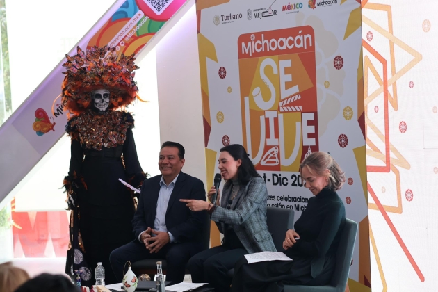 ¡Michoacán se vive!, el alma de México lanza campaña para promover tradición, sabor y cine: Sectur 