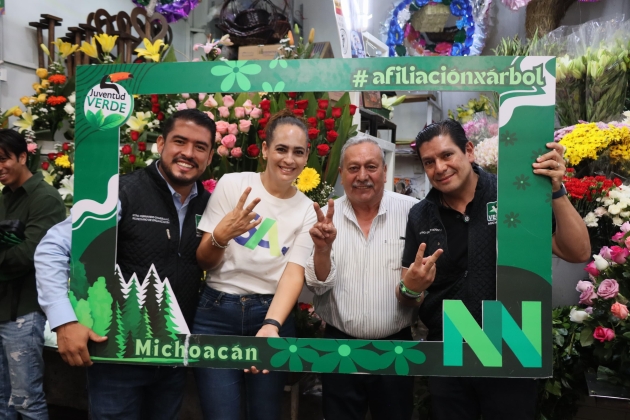 El Verde Michoacán crece en militancia y cumple compromisos donde gobierna: ENA 