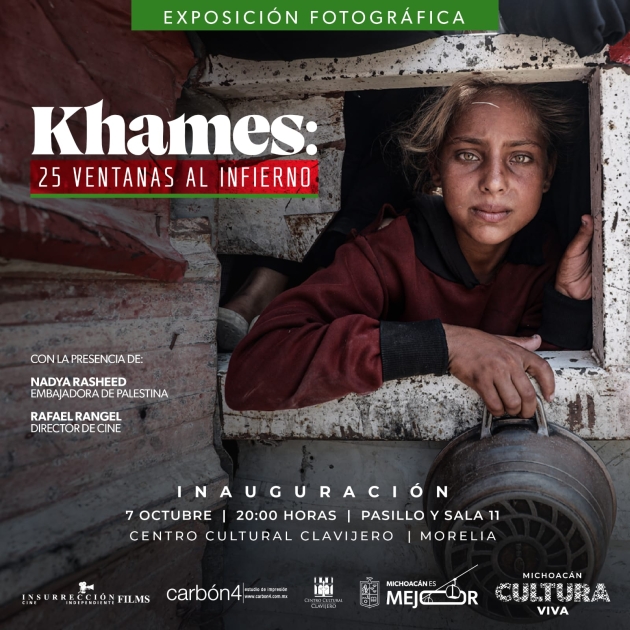 Exposición fotográfica del periodista Khames Alrefi llega al Clavijero: Secum 