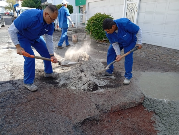 Ooapas realizó trabajos de reparación en la red de alcantarillado en la colonia Chapultepec Sur 
