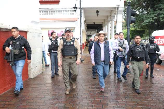 Activa la operatividad de la Guardia Civil y fuerzas federales en Uruapan: SSP 