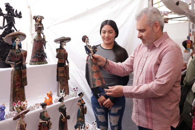 Tras un acuerdo con Liverpool, tienda departamental vende catrinas de Capula: ARB