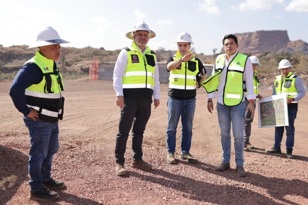 Supervisa Alfredo Ramirez Bedolla avance del 75% del primer segmento del segundo anillo periférico de Morelia