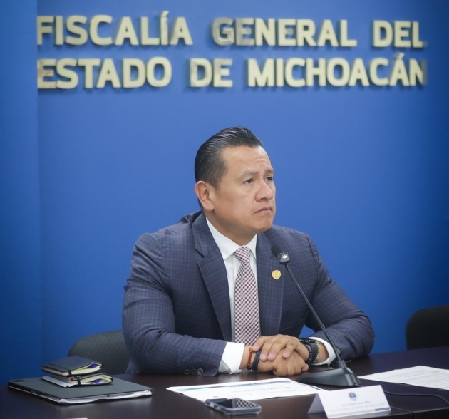 La Fiscalía de Michoacán ha avanzado de manera contundentes en investigaciones por homicidios de alto impacto: Carlos Torres Piña