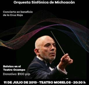 Próximo concierto de la Osidem a Beneficio de la Cruz Roja