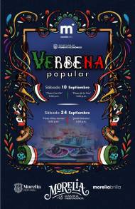  Este fin de semana, verbenas populares y la 5ta. Feria del Tamal en Morelia 