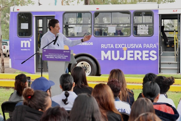 Presenta Alfonso Martínez la primera ruta exclusiva para mujeres en Morelia 