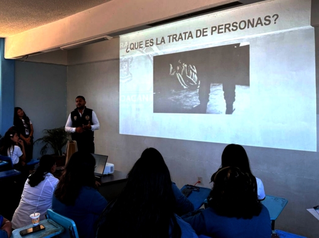 Fiscalía General imparte charlas en materia de prevención de la trata de personas 