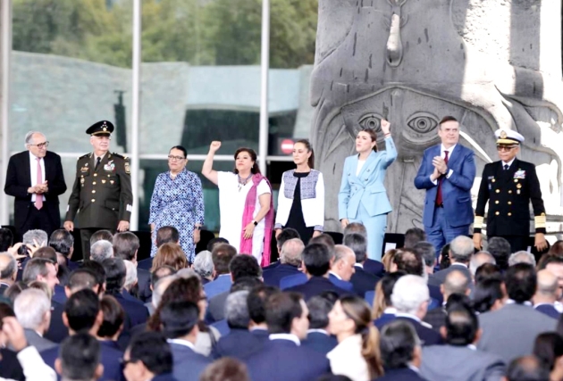  El Gobernador de Michoacán Alfredo Ramírez asiste a la presentación del Plan México de la Presidenta Sheinbaum 