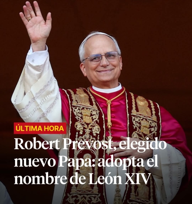 En Mundo Católico tiene Nuevo Papa León XIV de Nacionalidad Norteaméricano  