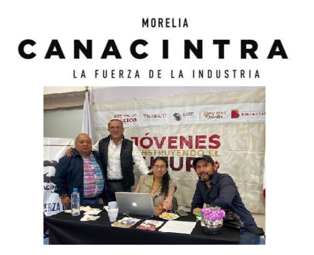 Suman Esfuerzos CANACINTRA y Jóvenes Construyendo el Futuro
