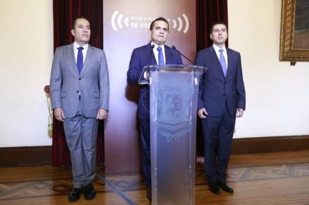 Nombra Gobernador a Israel Patrón como secretario de Seguridad Pública de Michoacán