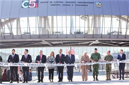 Inaugura Presidente de México Andrés Manuel López Obrador  C5i en Hidalgo; resalta colaboración de Estados con la Federación
