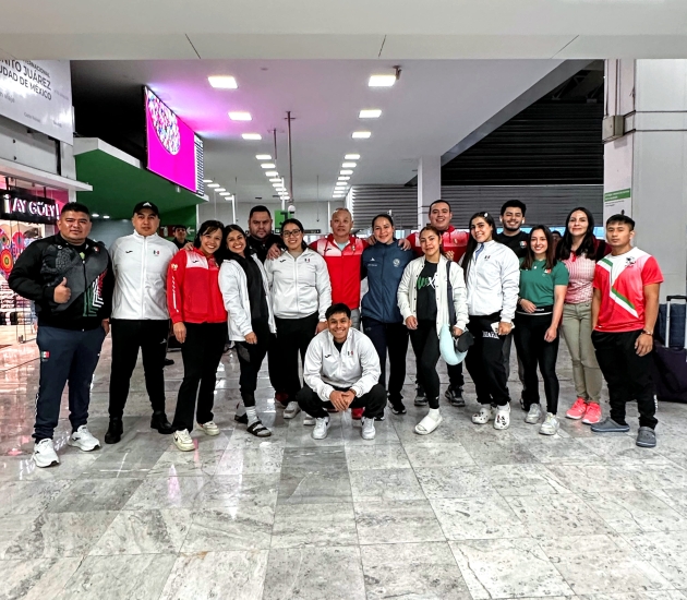 Halterofilia mexicana viaja a Campeonato Panamericano clasificatorio a París 2024 
