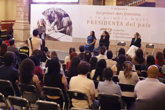 En el Congreso del Estado, honramos a las pioneras del voto femenino, con acciones y leyes concretas  en favor de las mujeres: Giulianna Bugarini