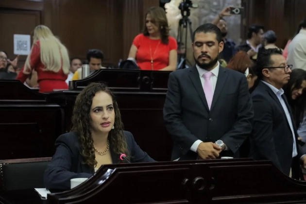 Presenta la Dip. Sandra Arreola iniciativa para sancionar el robo a cuentahabientes en Michoacán 