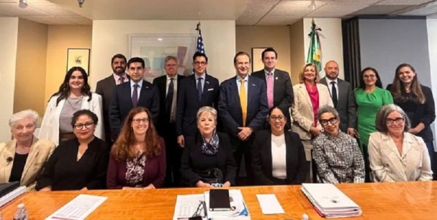 SRE de Visita en Washington DC  Tratando temas de Seguridad, Movilidad, Migración y Economía     