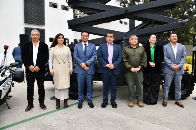 Fortalecen seguridad en municipios con entrega de equipo por 95.5 mdp 