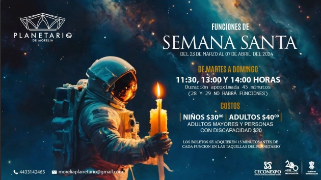 SEE invita a descubrir el universo en el Planetario de Morelia 