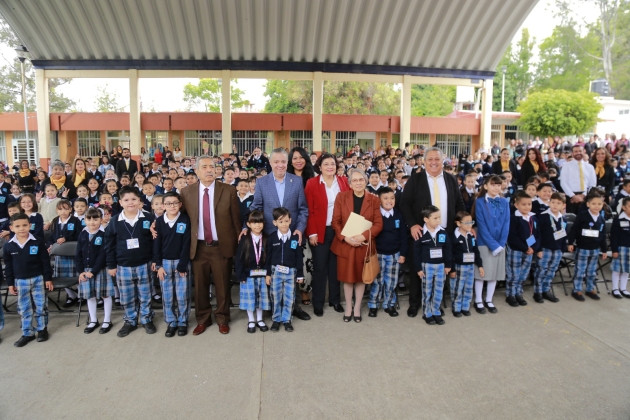 Con presencia del Gobierno de Michoacán arranca ciclo escolar en todo el estado 