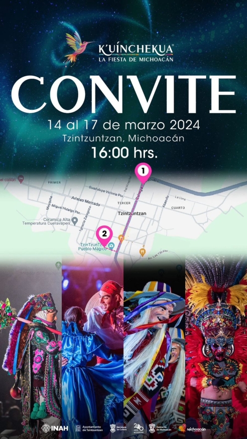Así es el convite, la invitación que harán los artistas a la Kuínchekua  