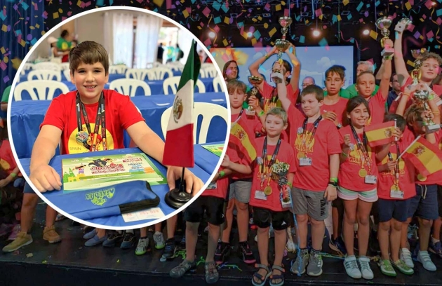 Santiago, el niño michoacano que ganó campeonato mundial de cálculo mental 