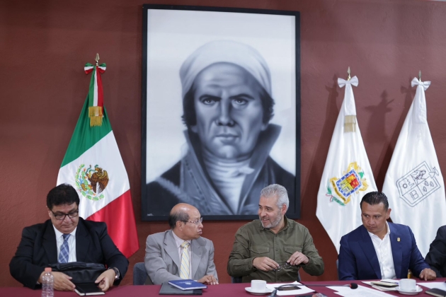 Ramírez Bedolla y trabajadores del Poder Judicial dialogan sobre Reforma Estatal en Materia Judicial 