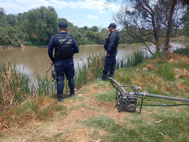 Inhabilita Guardia Civil tercera toma para el huachicoleo de agua en el lago de Pátzcuaro 