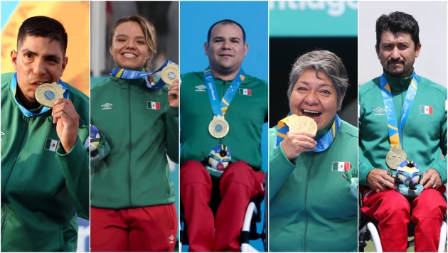 Con 29 oros, México cierra actuación en Juegos Parapanamericanos Santiago 2023 