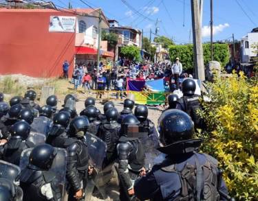 SSP y GN mantienen la libre círculacion en vías férreas de Uruapan, Morelia y Pátzcuaro 