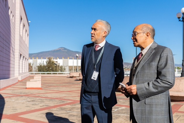 Con trabajos de mantenimiento Jorge Reséndiz García mejora las condiciones del Palacio de Justicia 