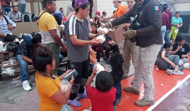 Migrantes de África, Asia y Sudamérica son rescatados por el Instituto Nacional de Migración  